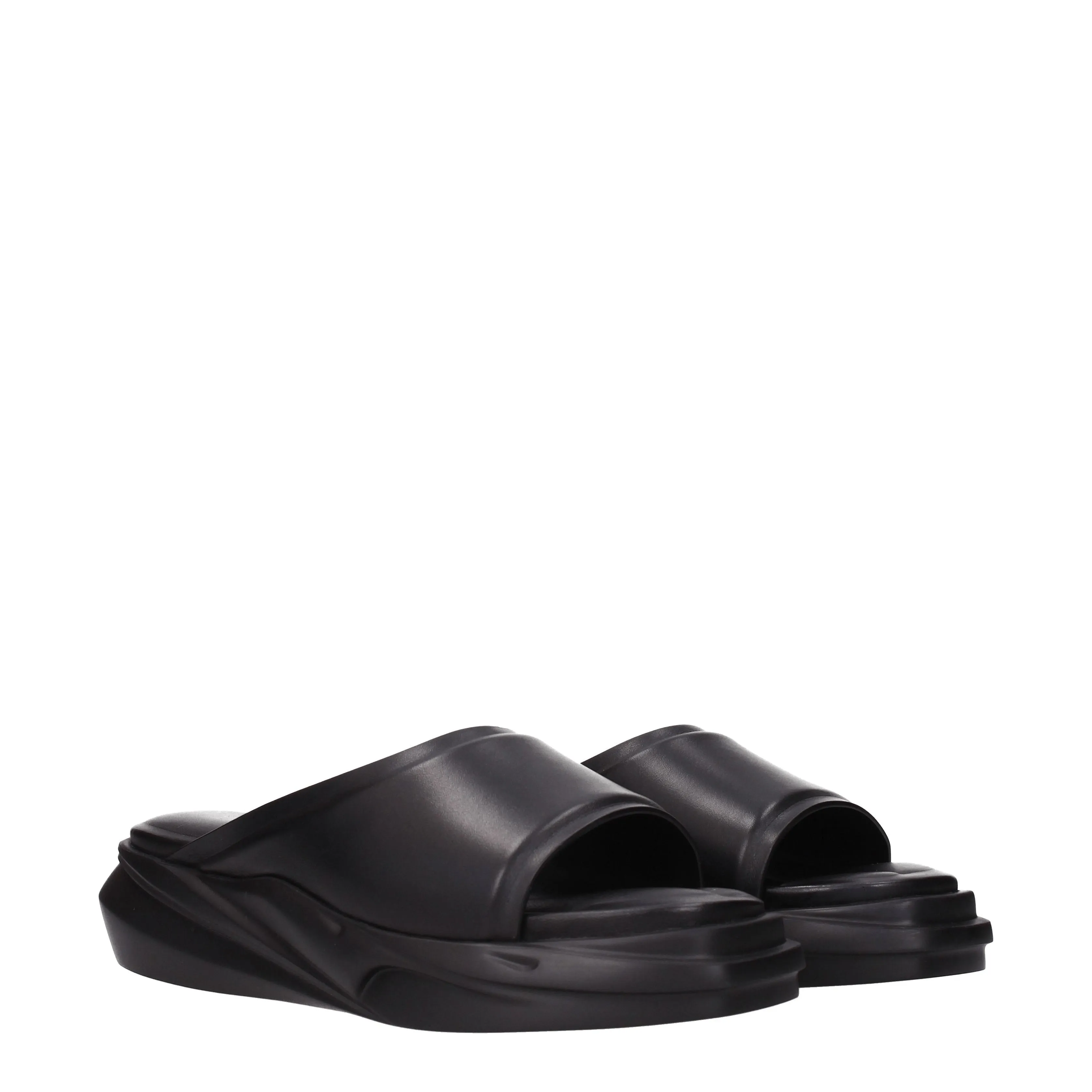 1017 ALYX 9SM Slippers and Hooves Men Skin Black Scott Sandals