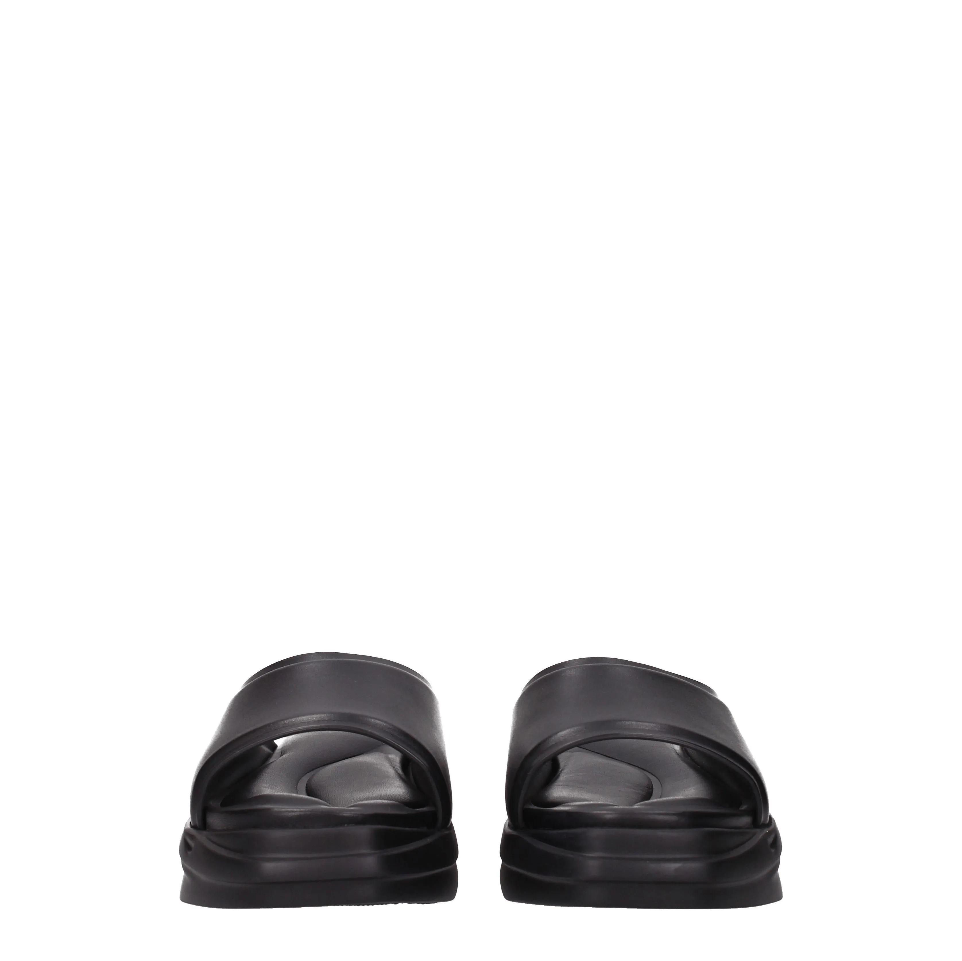 1017 ALYX 9SM Slippers and Hooves Men Skin Black Big Toe Sandals