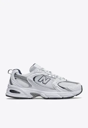 530 Low-Top Sneakers in White with Natural Indigo New Balance Brighton Golf Shoe
