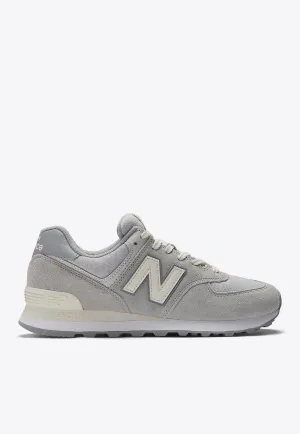 574 Low-Top Sneakers in Concrete with Angora and Gray New Balance 1080's
