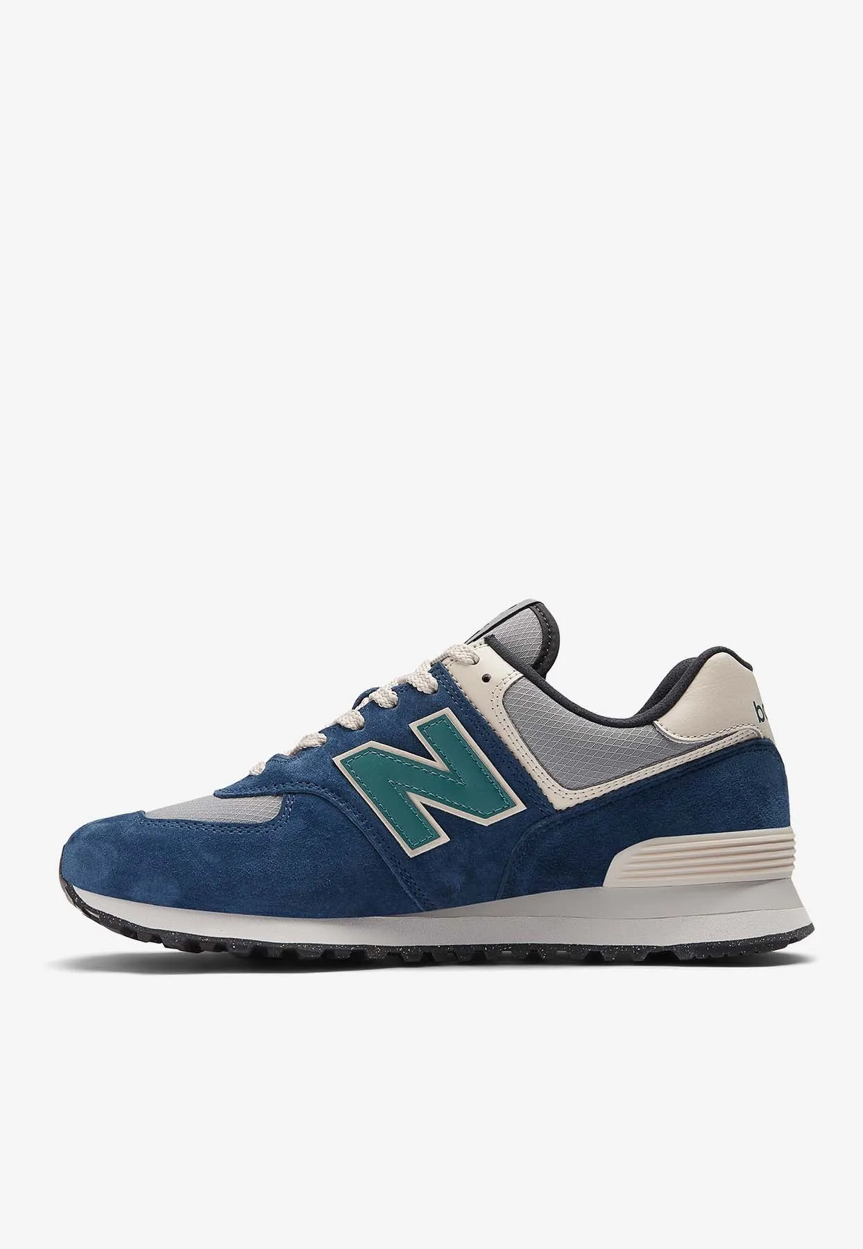574 New Balance Women's 574 Low-Top Sneakers in NB Navy with Slate Grey and New Spruce