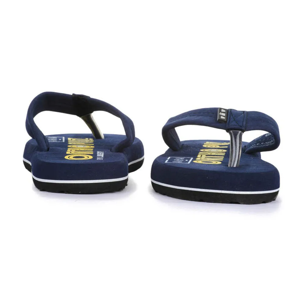 Nail Varnish Ballet Slippers A-HA Casual Blue Flip-Flops For Men ORTHO-1 By Liberty