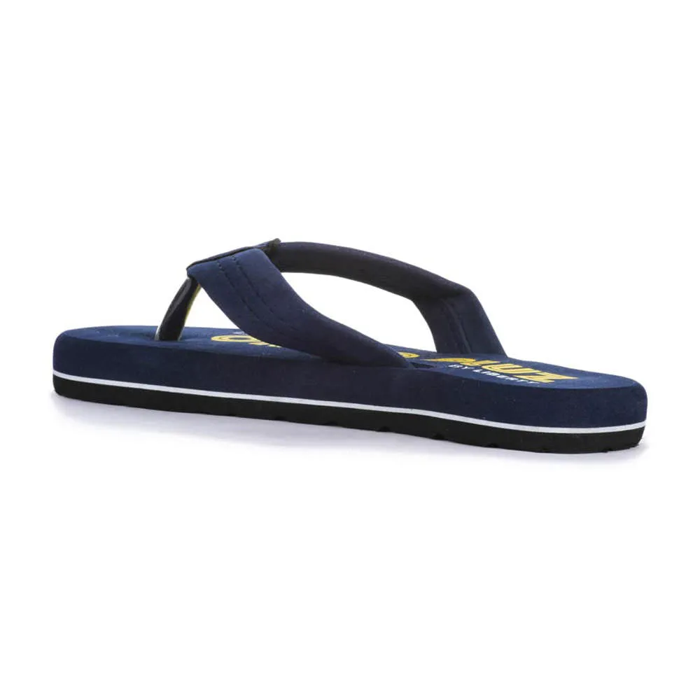 Milk And Cookies Slippers A-HA Casual Blue Flip-Flops For Men ORTHO-1 By Liberty