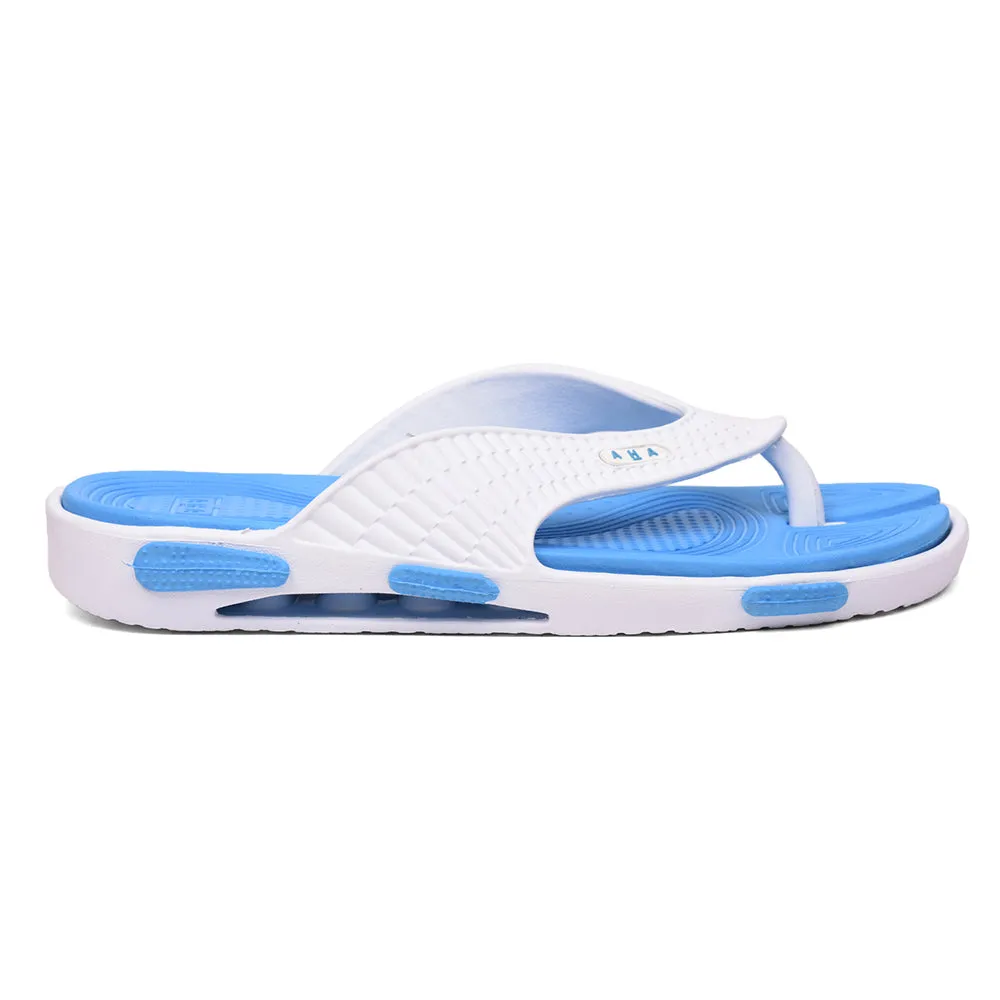 A-HA Casual Sky Blue Slipper For Men SHOKER-M10 By Liberty Beat Slippers