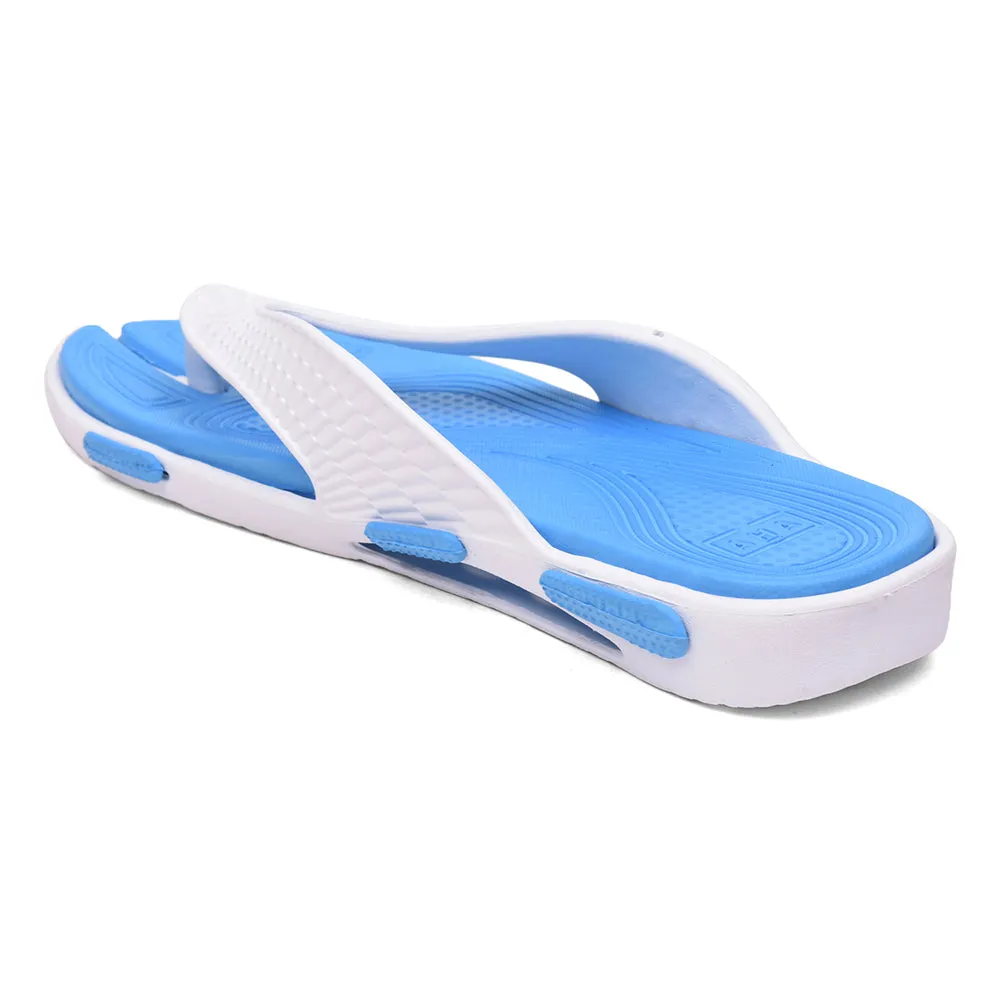 Guest Slippers A-HA Casual Sky Blue Slipper For Men SHOKER-M10 By Liberty