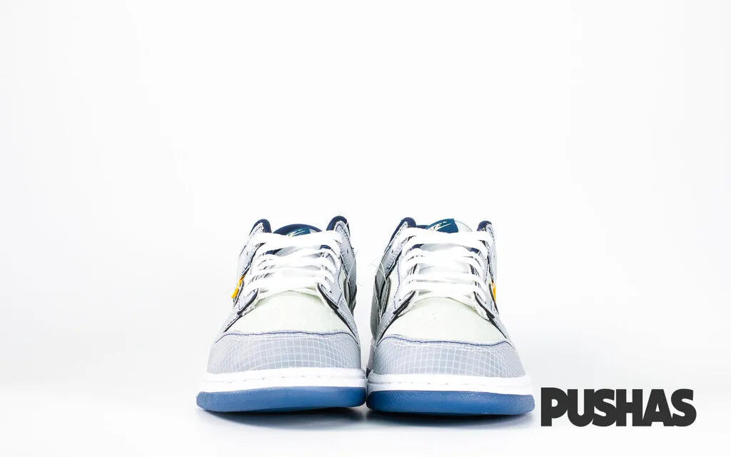 Asics Non Marking Badminton Shoes Dunk Low x Union LA 'Passport Pack Pistachio' (2022)