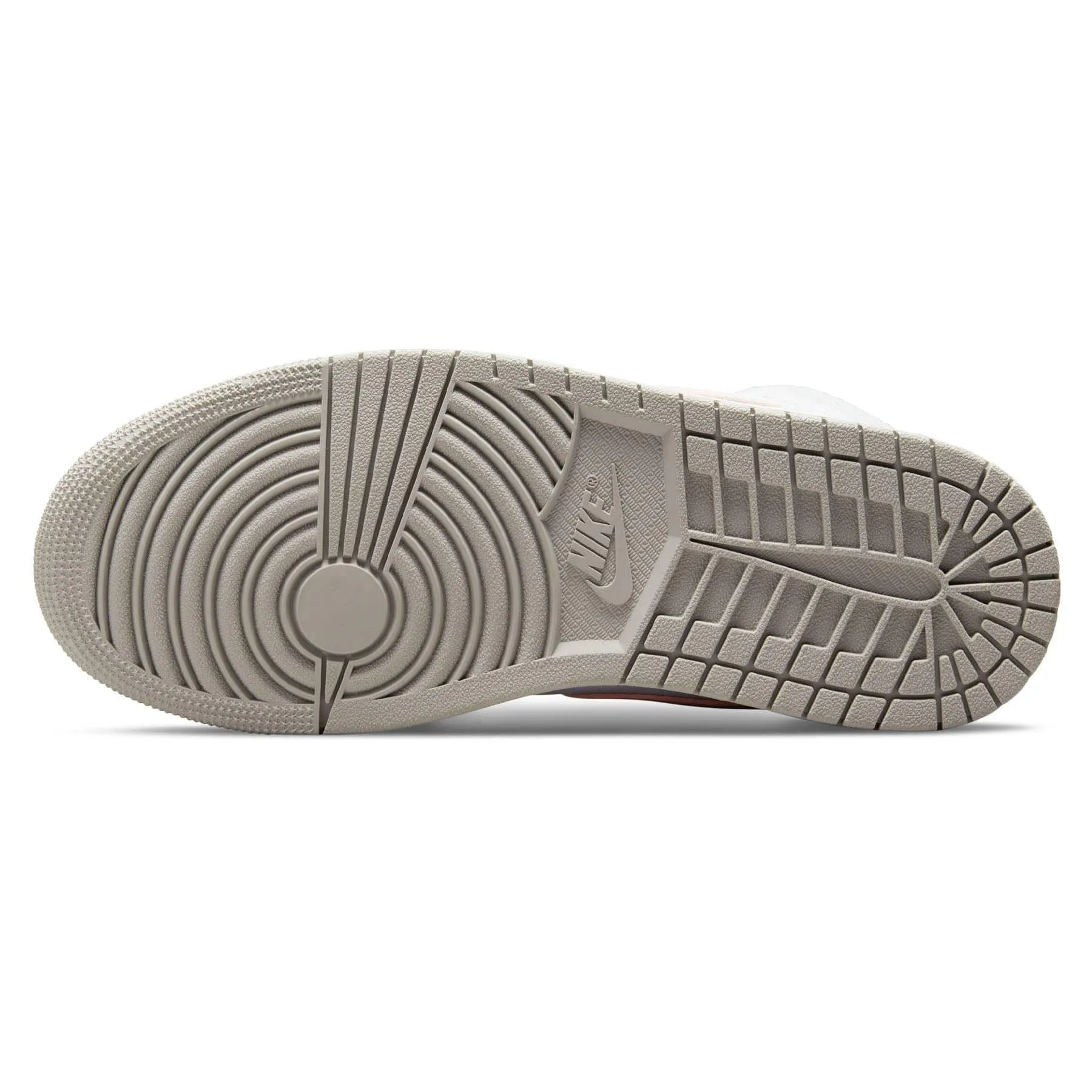 Asics Vball Shoes Air Jordan 1 Mid SE Wmns 'White Light Iron Ore'