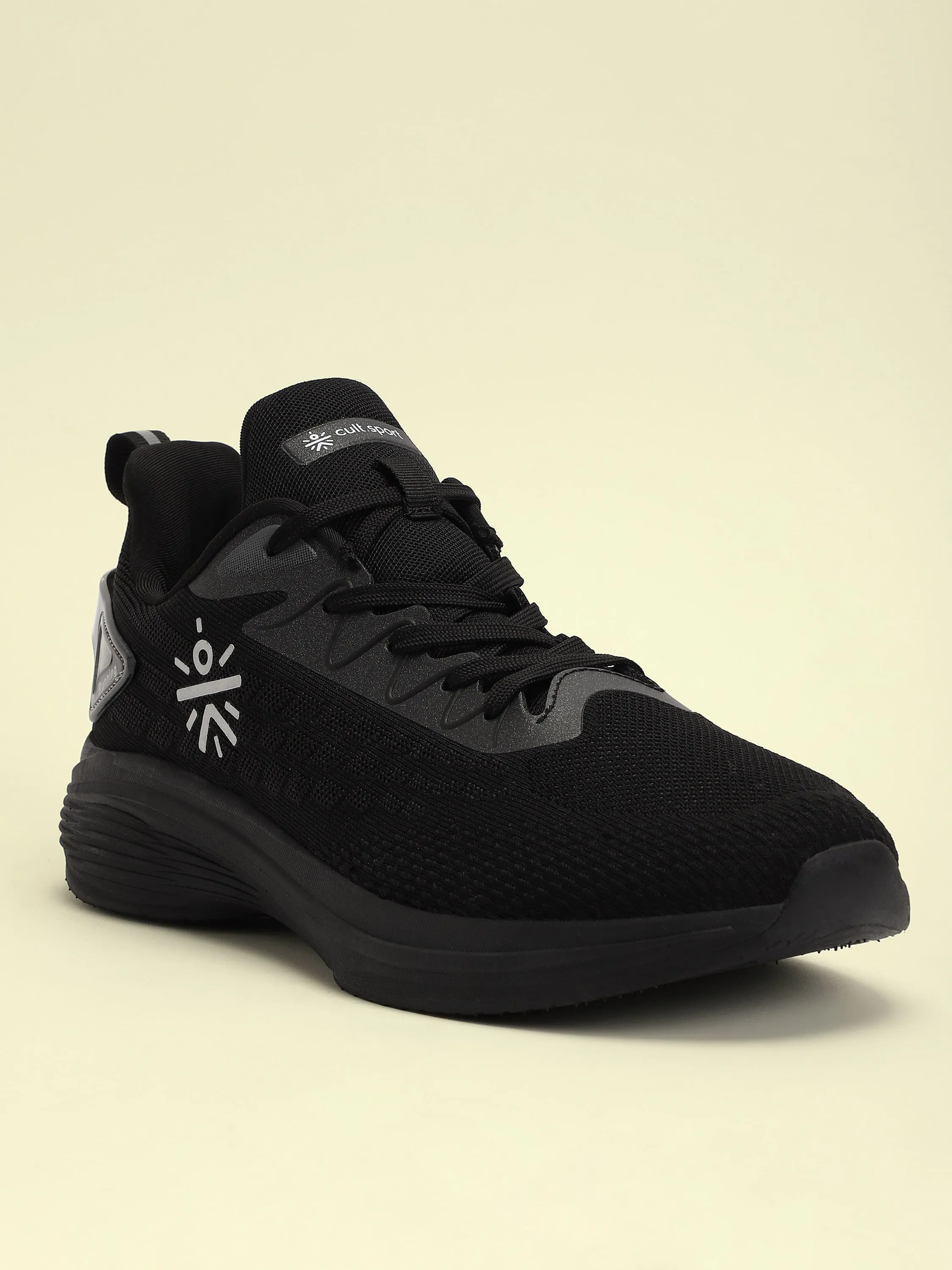 Active Men Running Shoes - Black The Top Running Shoes