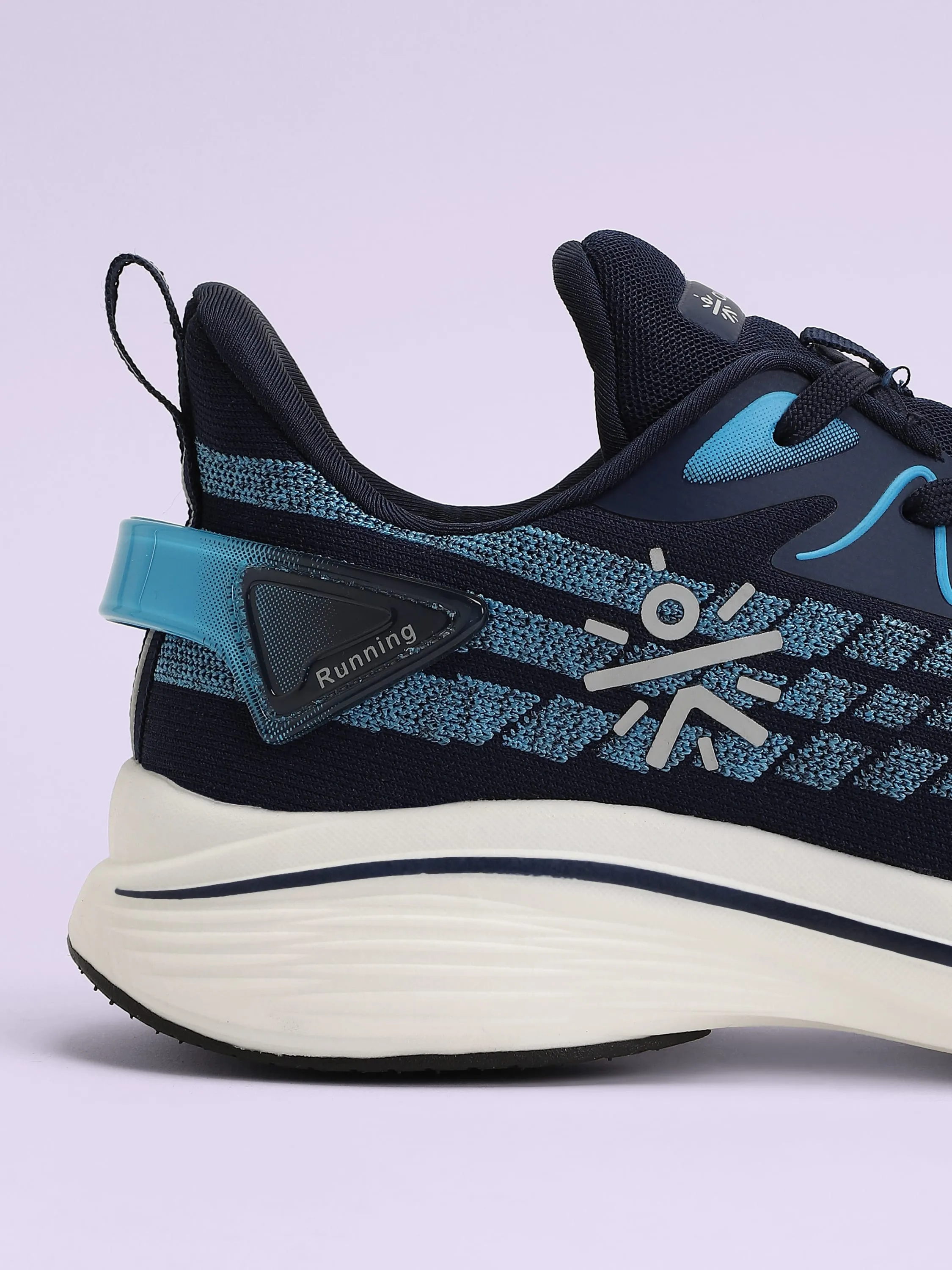 Active Men Running Shoes - Navy Blue Best Running Road Shoes