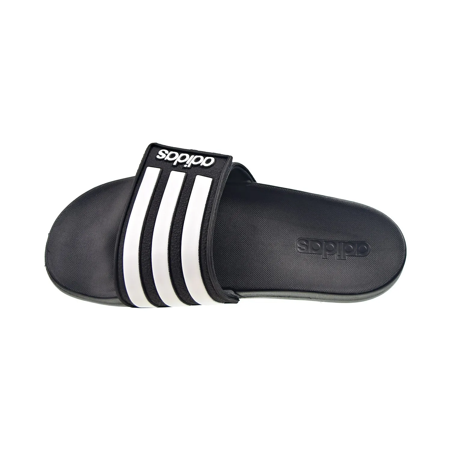 Adidas Adilette Comfort Adjustable Men's Slides Core Black-Cloud White Bridemaids Slippers