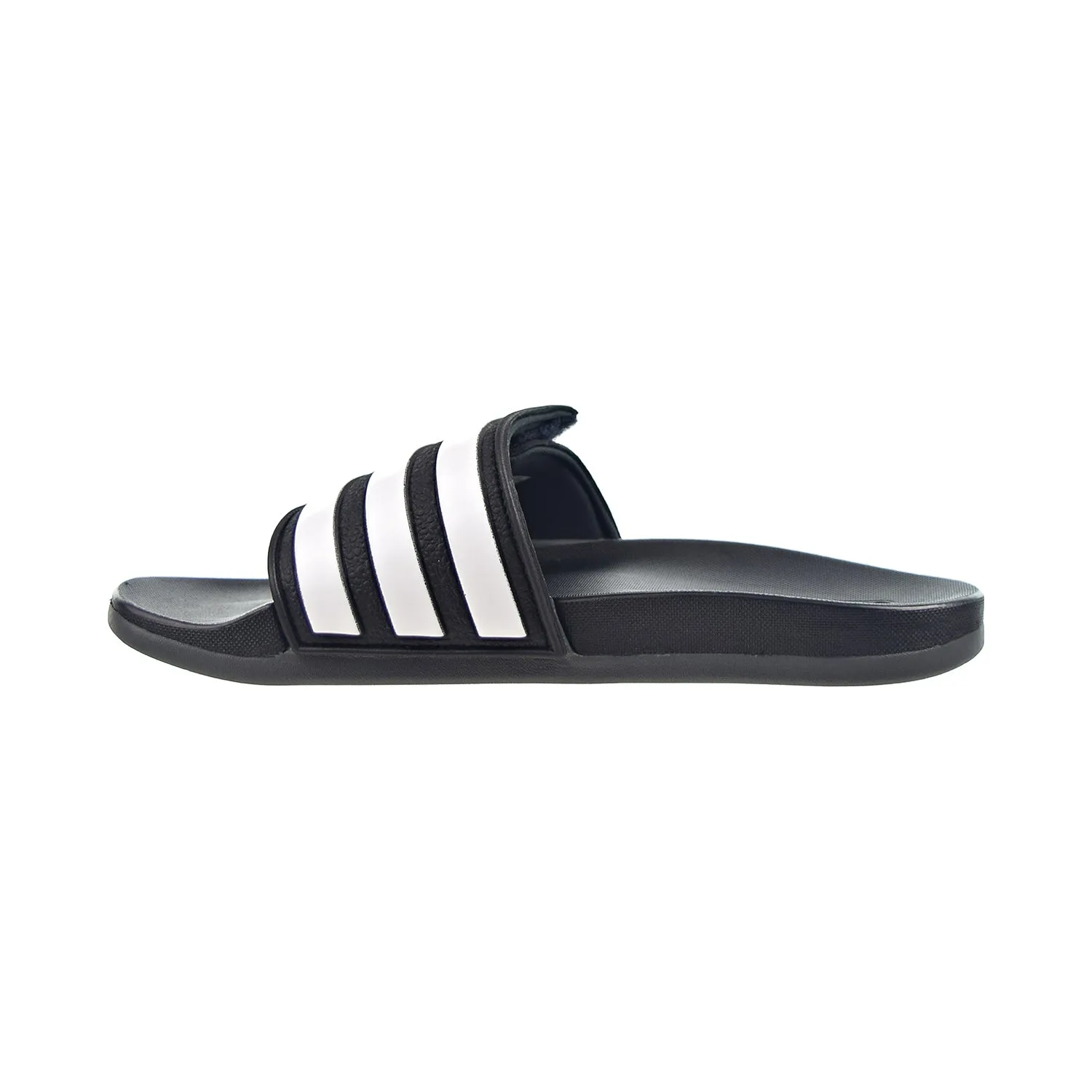 Adidas Adilette Comfort Adjustable Men's Slides Core Black-Cloud White Beer Slippers