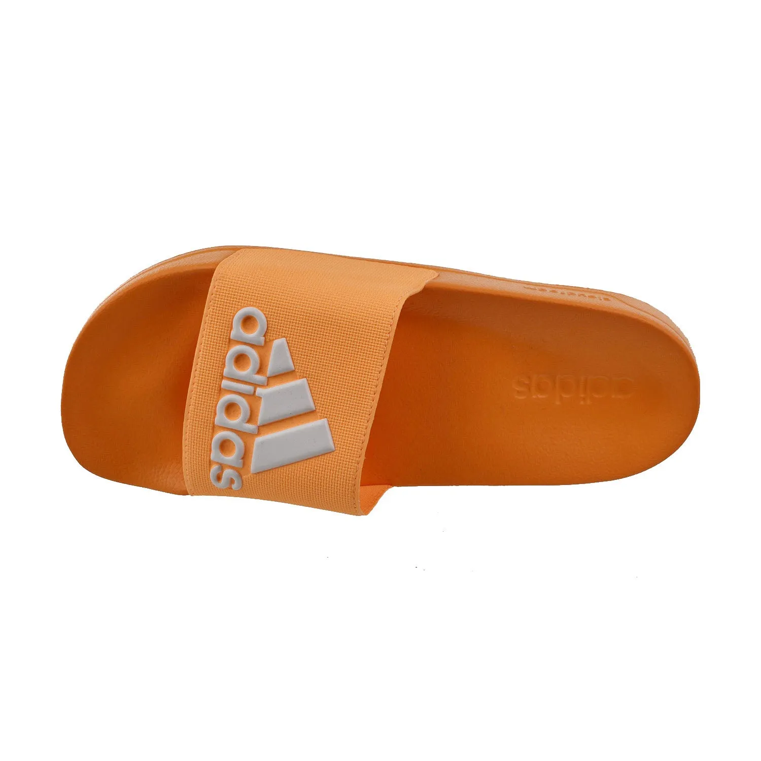 Adidas Adilette Shower Men's Slide Sandals Flash Orange-White Ballet Slippers Spa Nyc