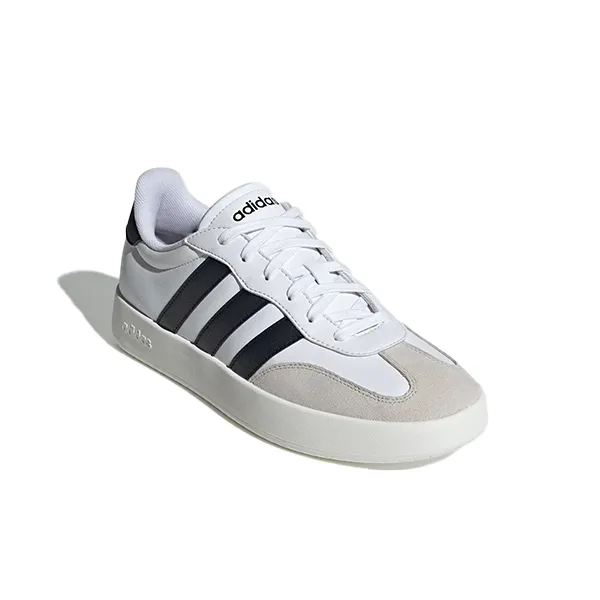 Handball Shoes Adidas Stabil Next Gen ADIDAS BARREDA LIFESTYLE SHOES FOR MEN, WHITE&BLACK&GREY
