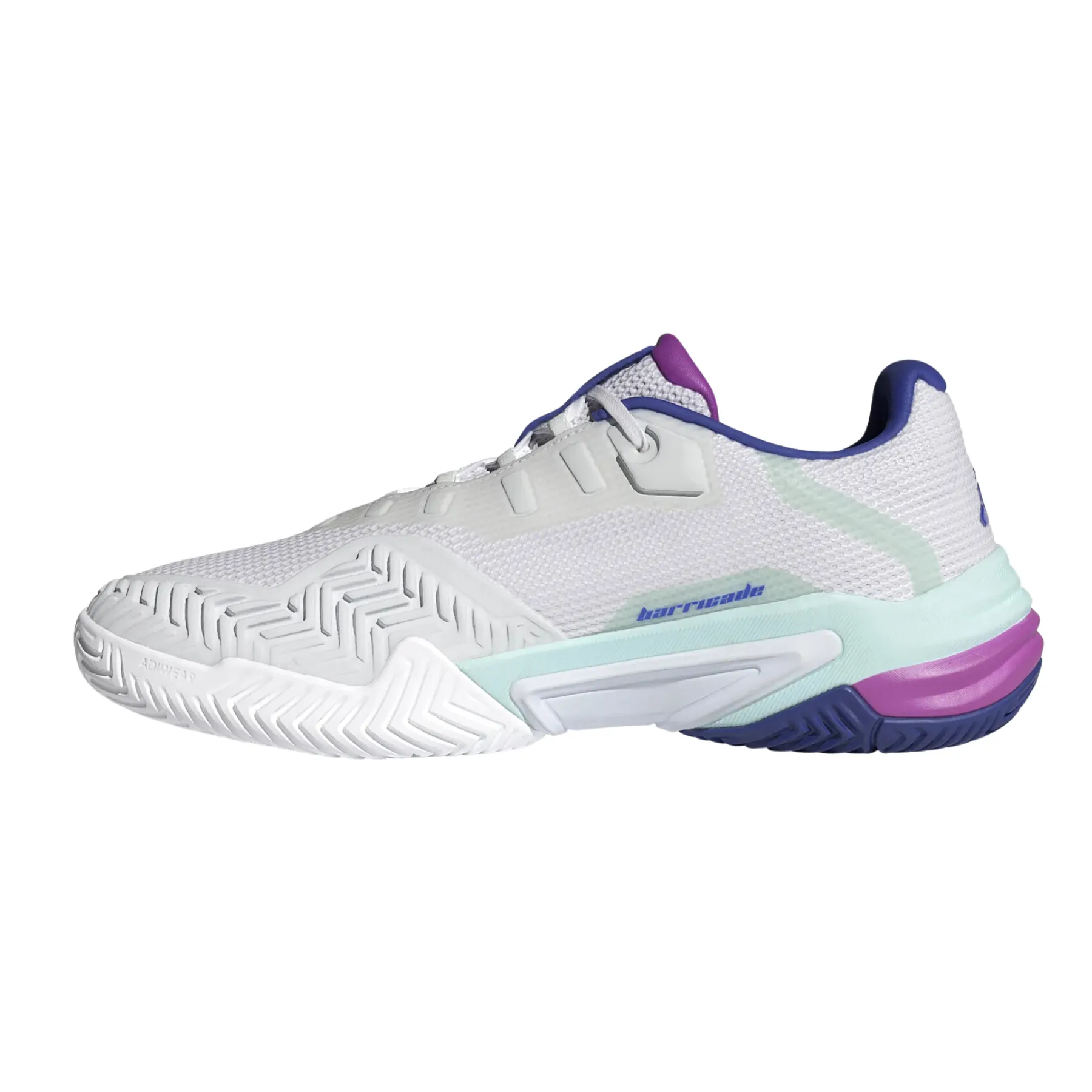 Adidas Barricade 13 Men Tennis Shoes - White/LUCBLU/SEFLAQ Campus Adidas Shoes