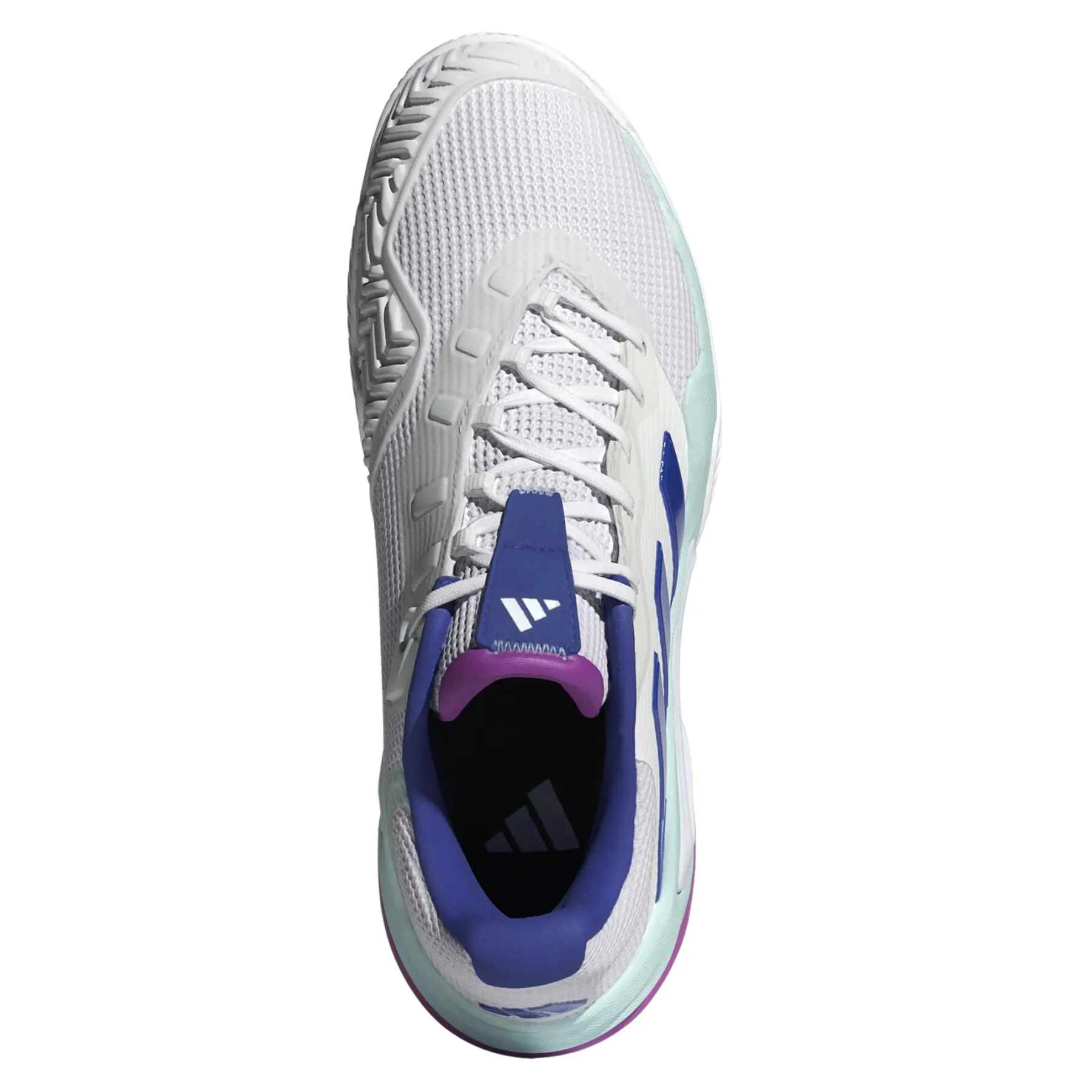 Adidas Barricade 13 Men Tennis Shoes - White/LUCBLU/SEFLAQ Adidas Adizero Basketball Shoes
