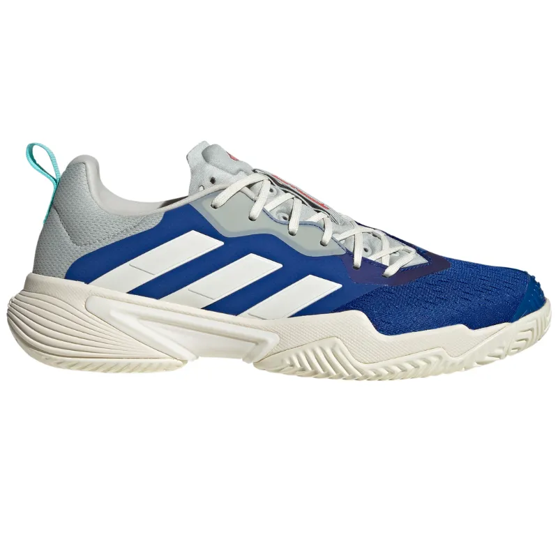 Adidas Barricade Mens Tennis Shoes - Team Royal Blue / Off White / Bright Red Youth Adidas Shoes