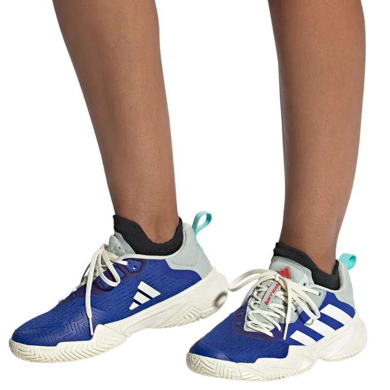 Adidas Campus Shoe Adidas Barricade Womens Tennis Shoes - Royale Blue / White