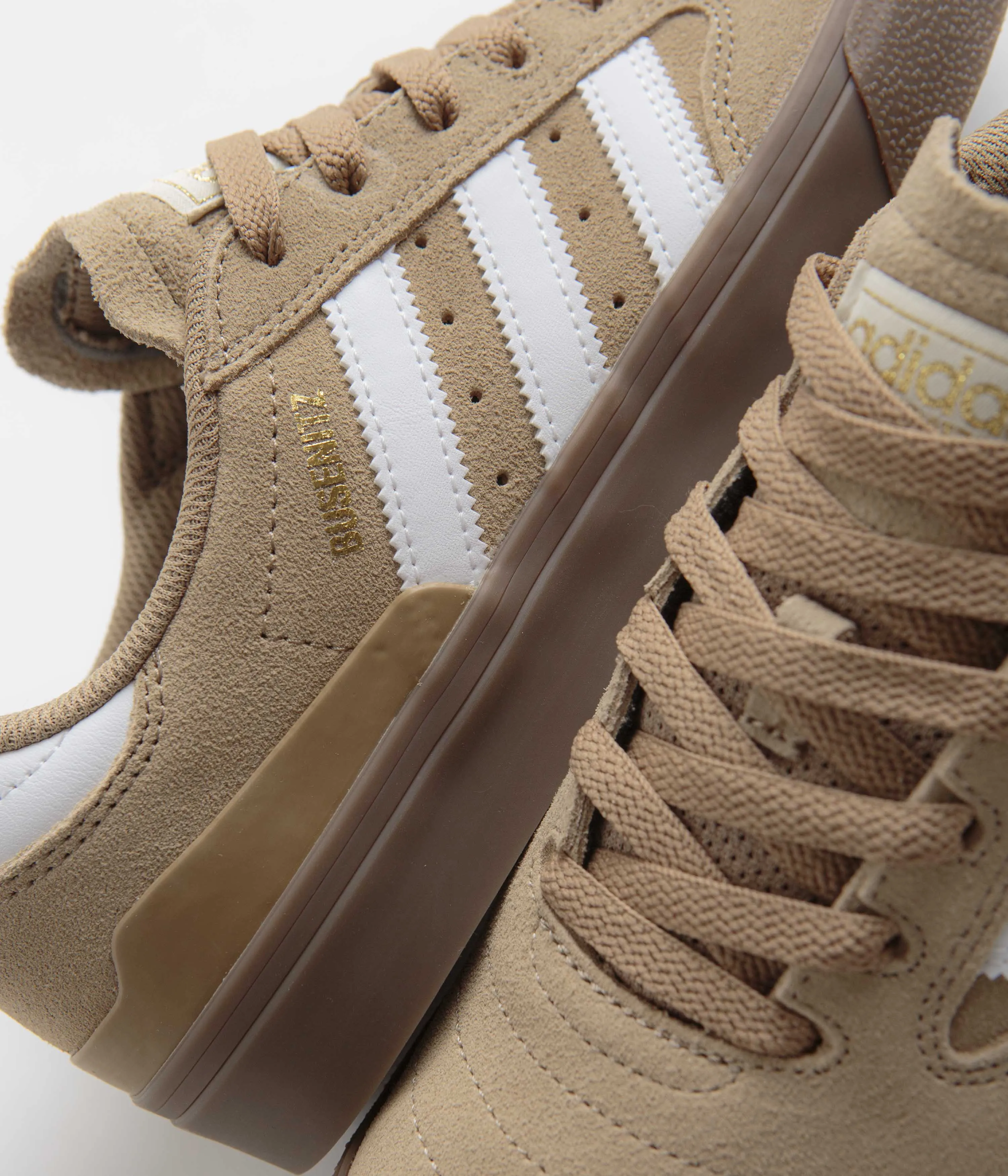 Yeezy X Adidas Shoes Adidas Busenitz Vulc II Shoes - Cardboard / Chalk White / Gold Metallic