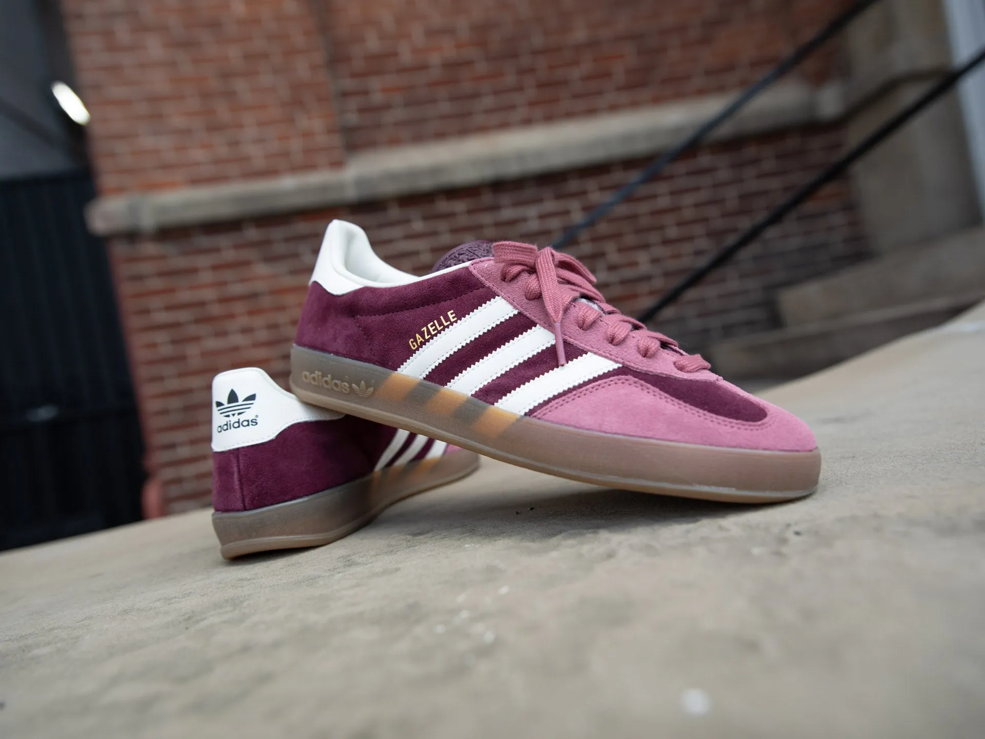 Adidas Gazelle Indoor 'Maroon' Halloween Adidas Shoes