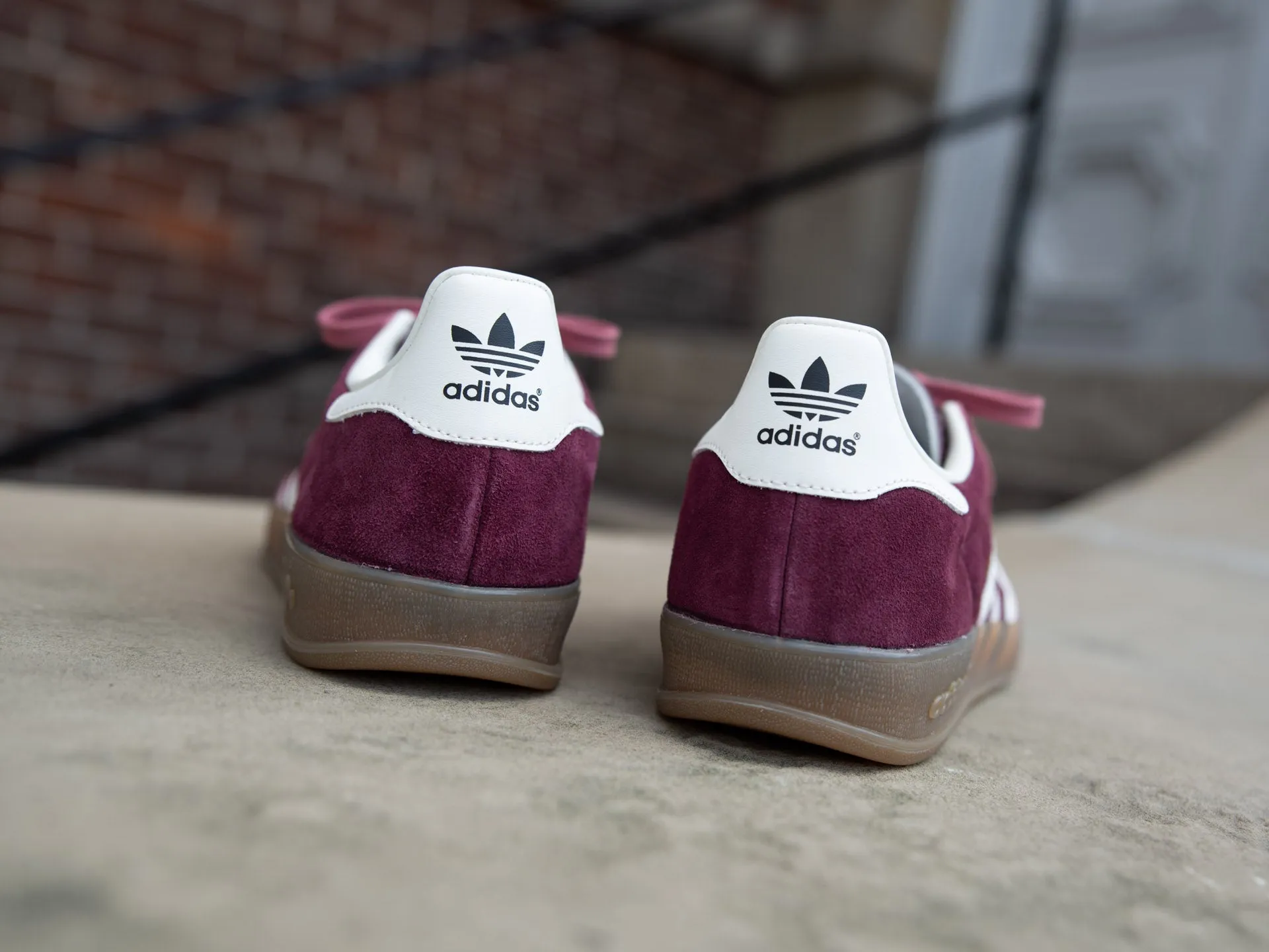 Homer Simpson Adidas Shoes Adidas Gazelle Indoor 'Maroon'