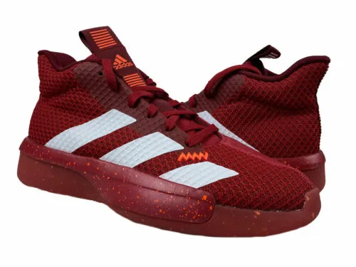 Adidas Men's Pro Nect 2019 Basketball Athletic Shoes Red Size 8.5 Adidas Terrex Anylander Rain Rdy Hiking Shoes