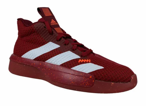 Adidas Men's Pro Nect 2019 Basketball Athletic Shoes Red Size 8.5 Adidas Ag Football Shoes