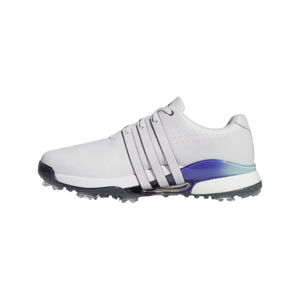 Adidas Men's Tour360 24 Golf Shoes - Grey/Ink/Cobalt Blue Kobe's Adidas Shoes