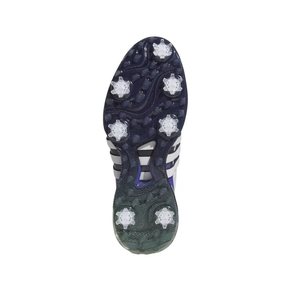 Adidas Men's Tour360 24 Golf Shoes - Grey/Ink/Cobalt Blue Adidas Basketball Shoe