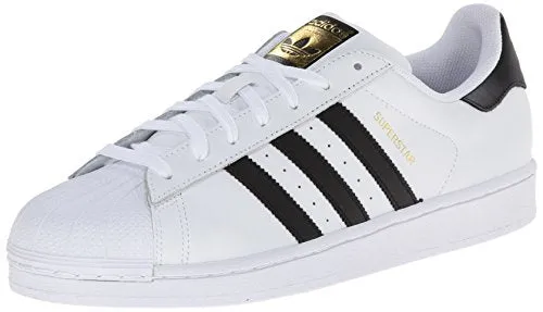 Adidas Slip On Tennis Shoes adidas Originals Men's Superstar Casual Sneaker, White/Core Black/White, 9 M US