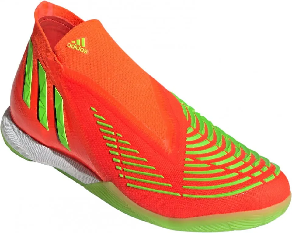 Adidas Camo Shoes adidas Predator Edge.1 IN Indoor Soccer Shoe- Solar Red / Team Solar Green / Core Black