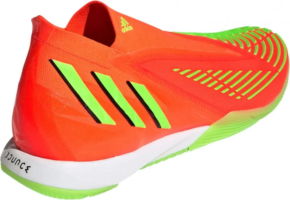 Adidas Javelin Shoes adidas Predator Edge.1 IN Indoor Soccer Shoe- Solar Red / Team Solar Green / Core Black
