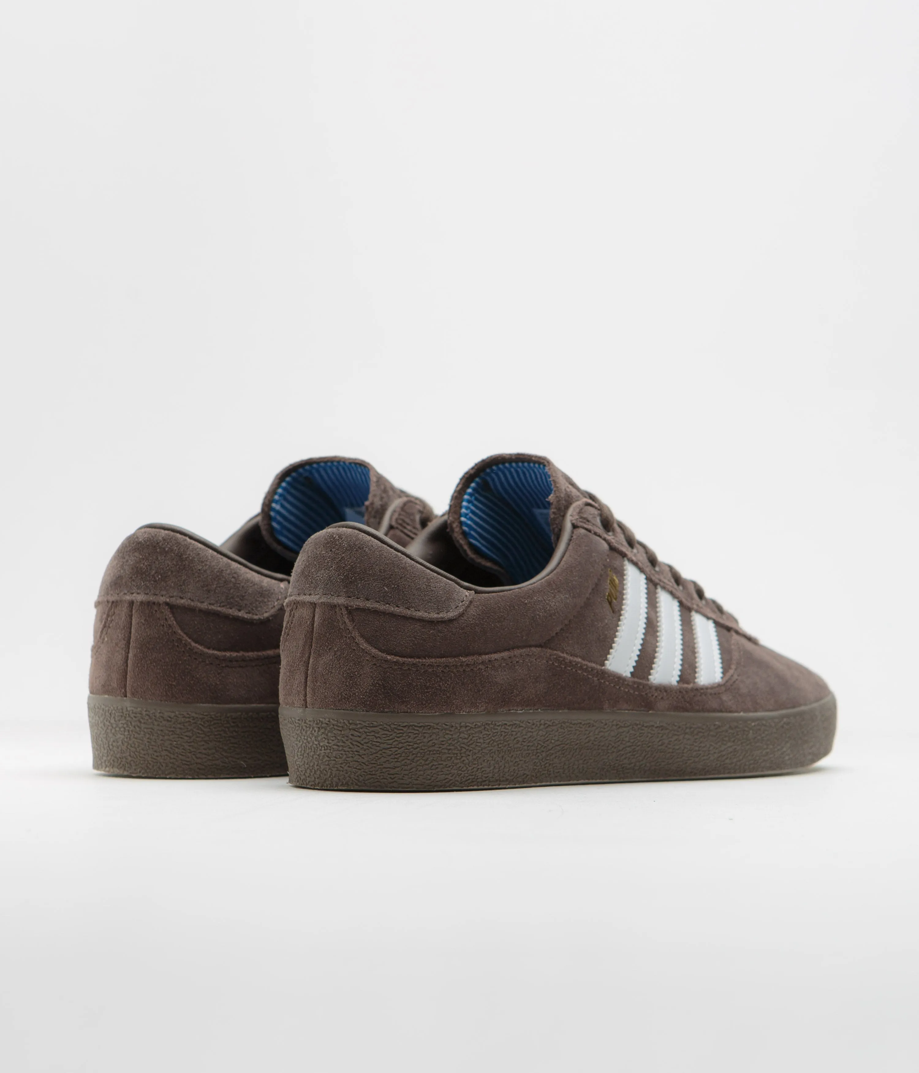 Customizable Shoes Adidas Adidas Puig Indoor Shoes - Brown / FTWR White / Bluebird
