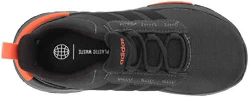 Adidas Indoor Shoes adidas Racer TR21 Running Shoe, Carbon/Black/Semi Impact Orange, 5 US Unisex Big Kid