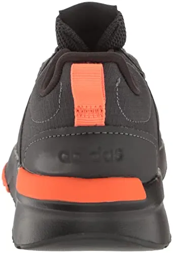 Adidas Shoes 70s adidas Racer TR21 Running Shoe, Carbon/Black/Semi Impact Orange, 5 US Unisex Big Kid