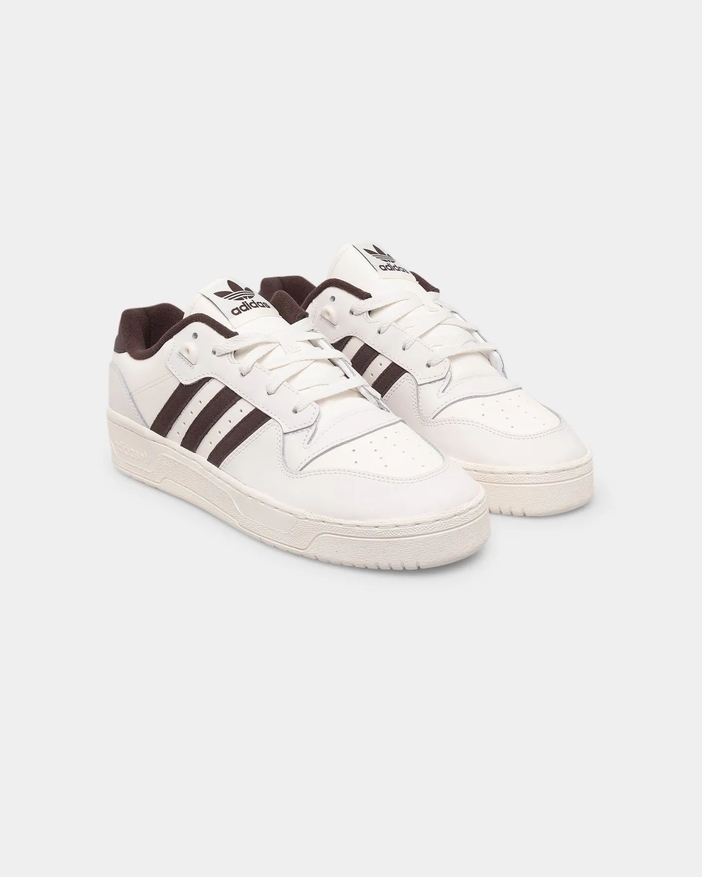 Adidas Rivalry Low Cloud White/Shadow Brown Adidas Shoes Jamaica