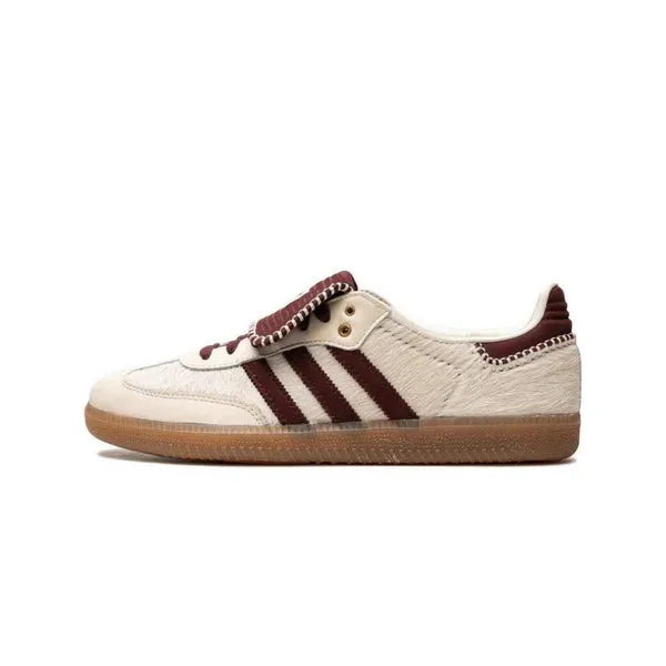 Adidas Samba Pony Tonal Wales Bonner White Cream Adidas Hightop Shoes