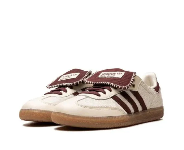 Adidas Shoes With Reflective Adidas Samba Pony Tonal Wales Bonner White Cream