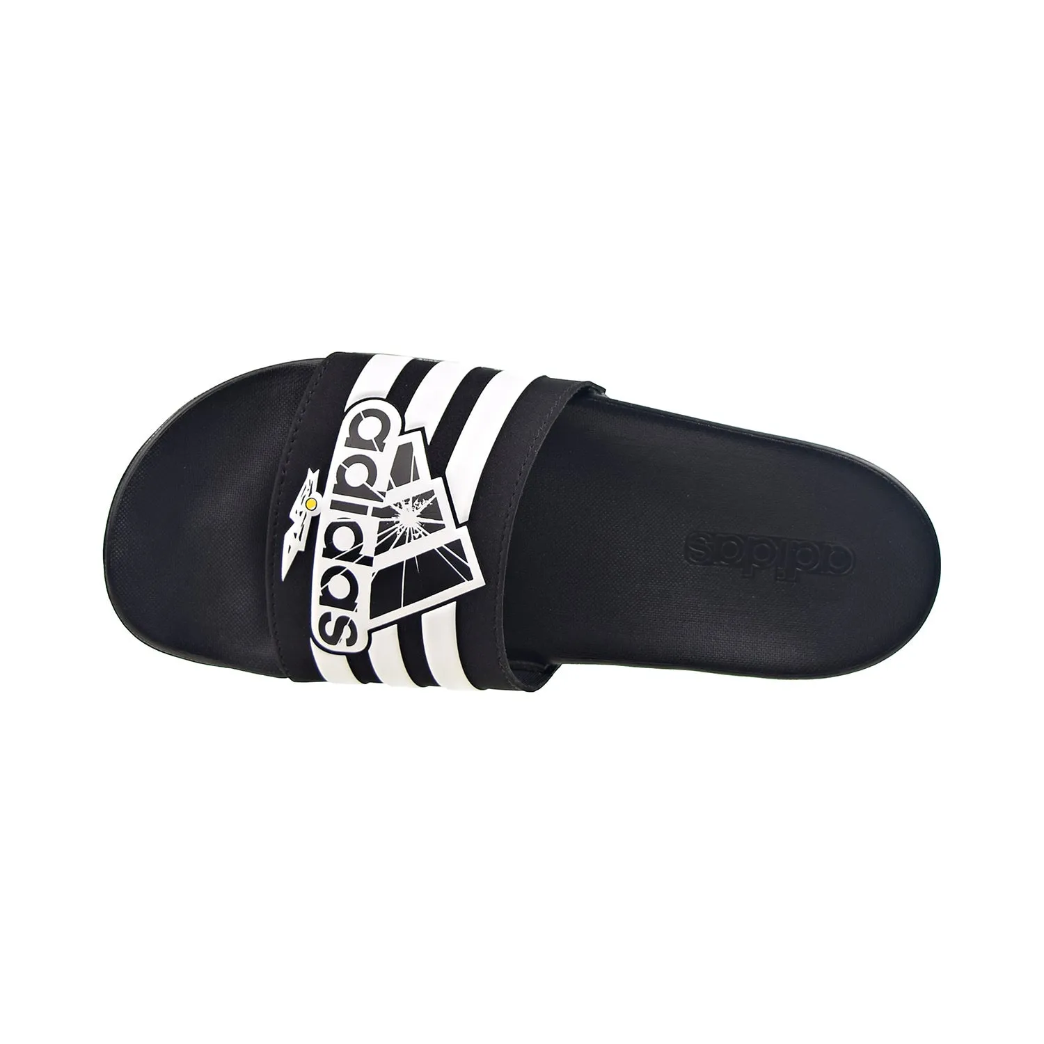 Notre Dame Slippers Adidas Simpsons "Bart" Adilette Comfort Men's Slides Core Black-Cloud White