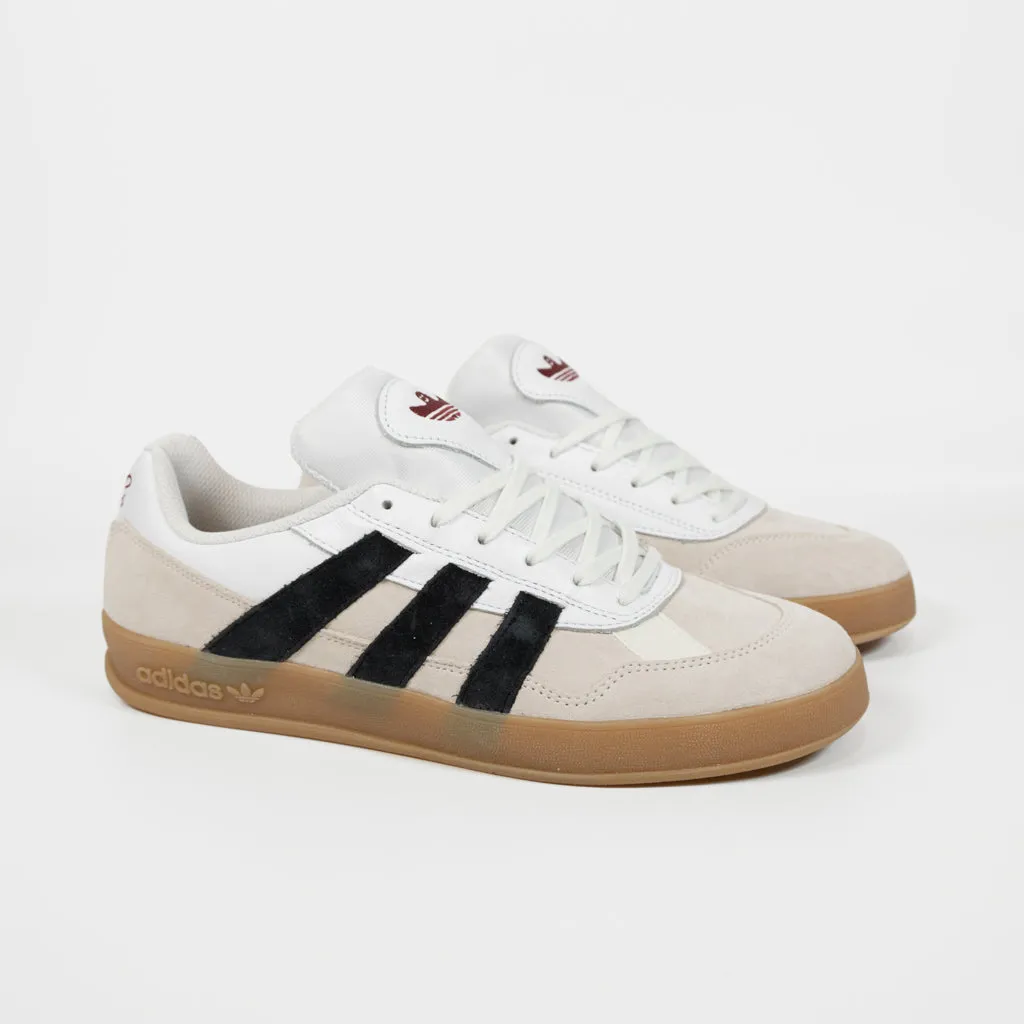 Adidas Skateboarding - Aloha Super Shoes - Footwear White / Core Black / Gum4 Classic Adidas Shoes