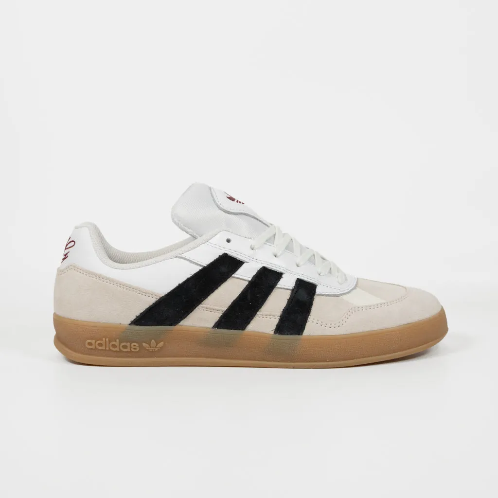 Adidas Skateboarding - Aloha Super Shoes - Footwear White / Core Black / Gum4 The Gravel Shoe Adidas