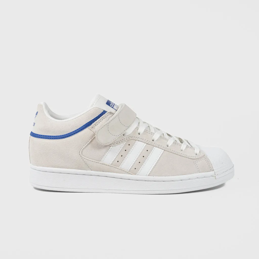 Adidas Basketball Shoes Dame 9 Adidas Skateboarding - Pro Shell ADV Shoes - Crystal White / Footwear White / Royal Blue
