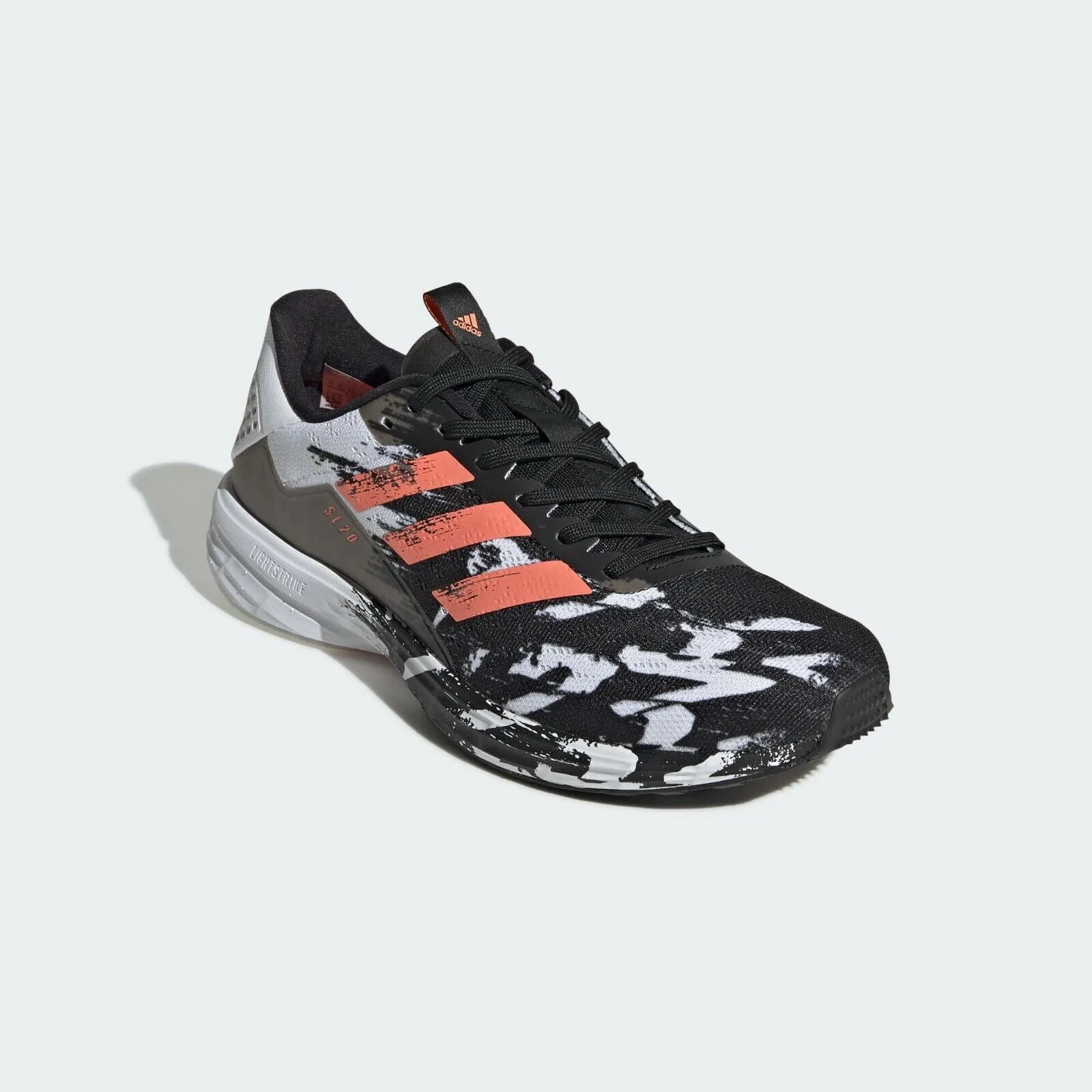 Street Soccer Shoes Adidas adidas SL20 Mens Running Shoes - Core Black