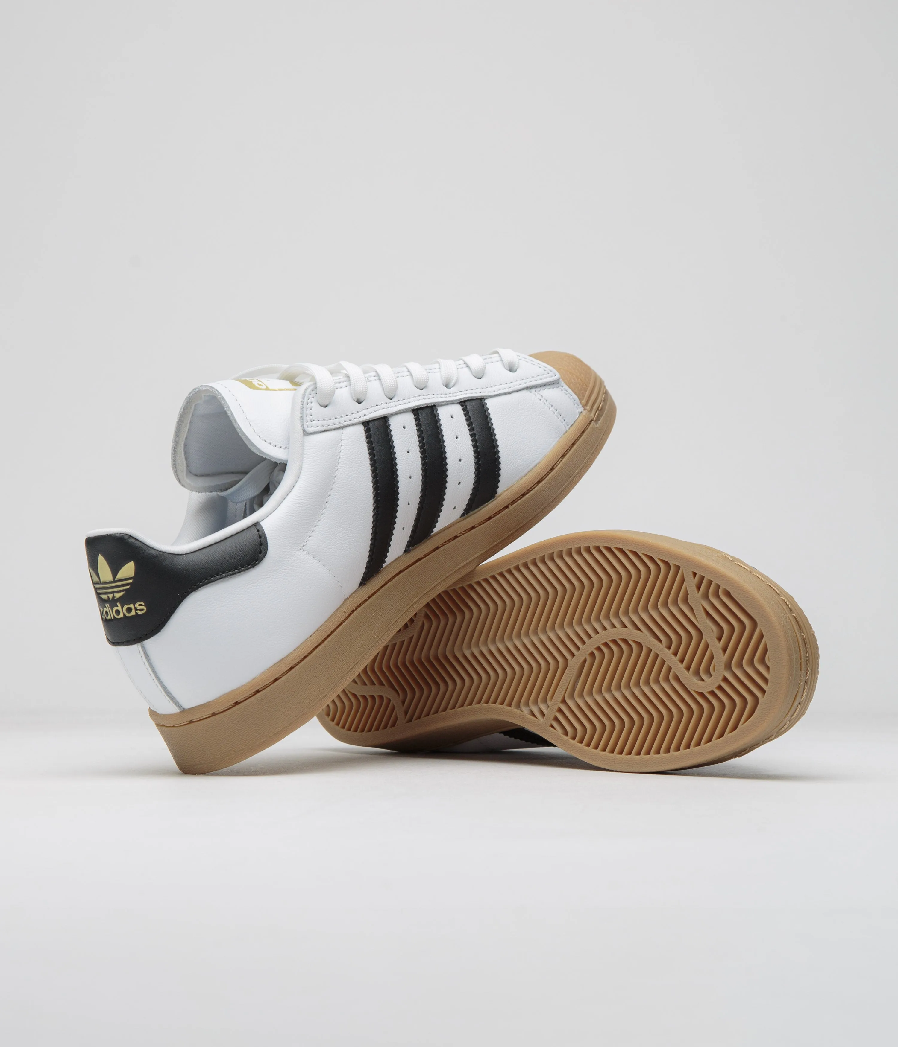 Adidas Shoes For Sale Adidas Superstar ADV Shoes - FTWR White / Core Black / Gum4
