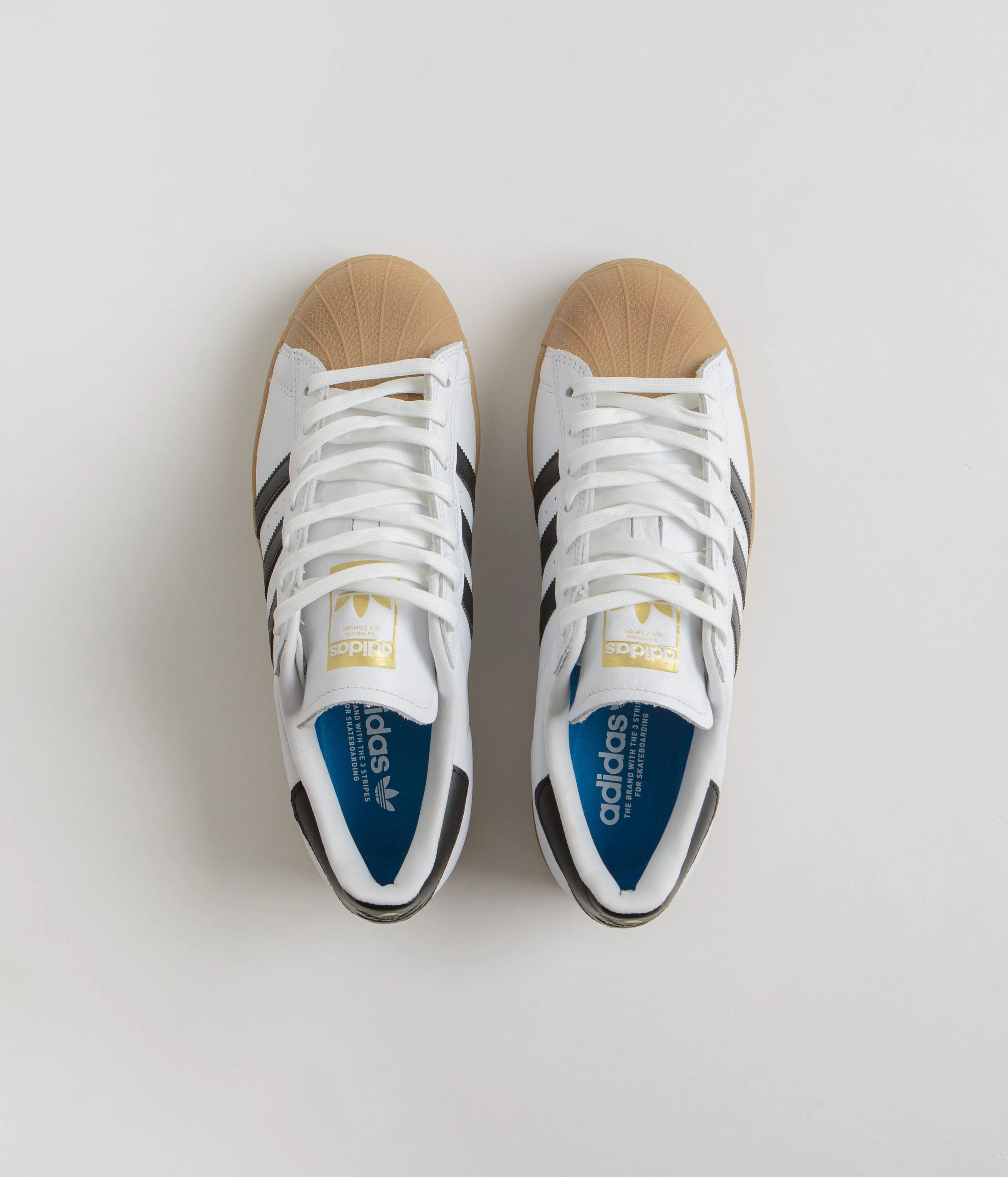 Adidas Break Start Mid Shoes Adidas Superstar ADV Shoes - FTWR White / Core Black / Gum4