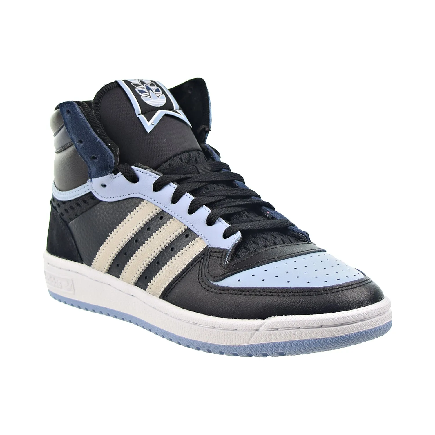 Adidas Anthony Edwards 1 Low Basketball Shoes Adidas Top Ten RB Hi Men's Shoes Black-Ambient Sky-White