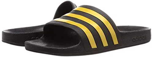 adidas Unisex Adilette Aqua Slides Sandal, Core Black Gold Metallic Core Black, 4 US Men Adidas Speedex 18 Boxing Shoes