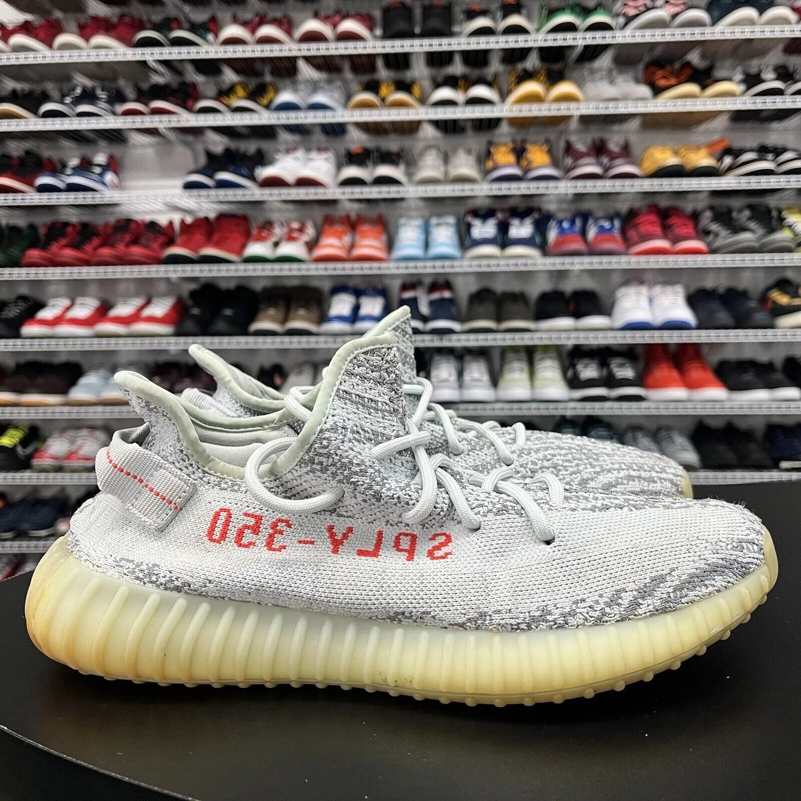 Adidas Donovan Mitchell Basketball Shoes Adidas Yeezy Boost 350 V2 Blue Tint B37571 Men's Size 10 No Insoles