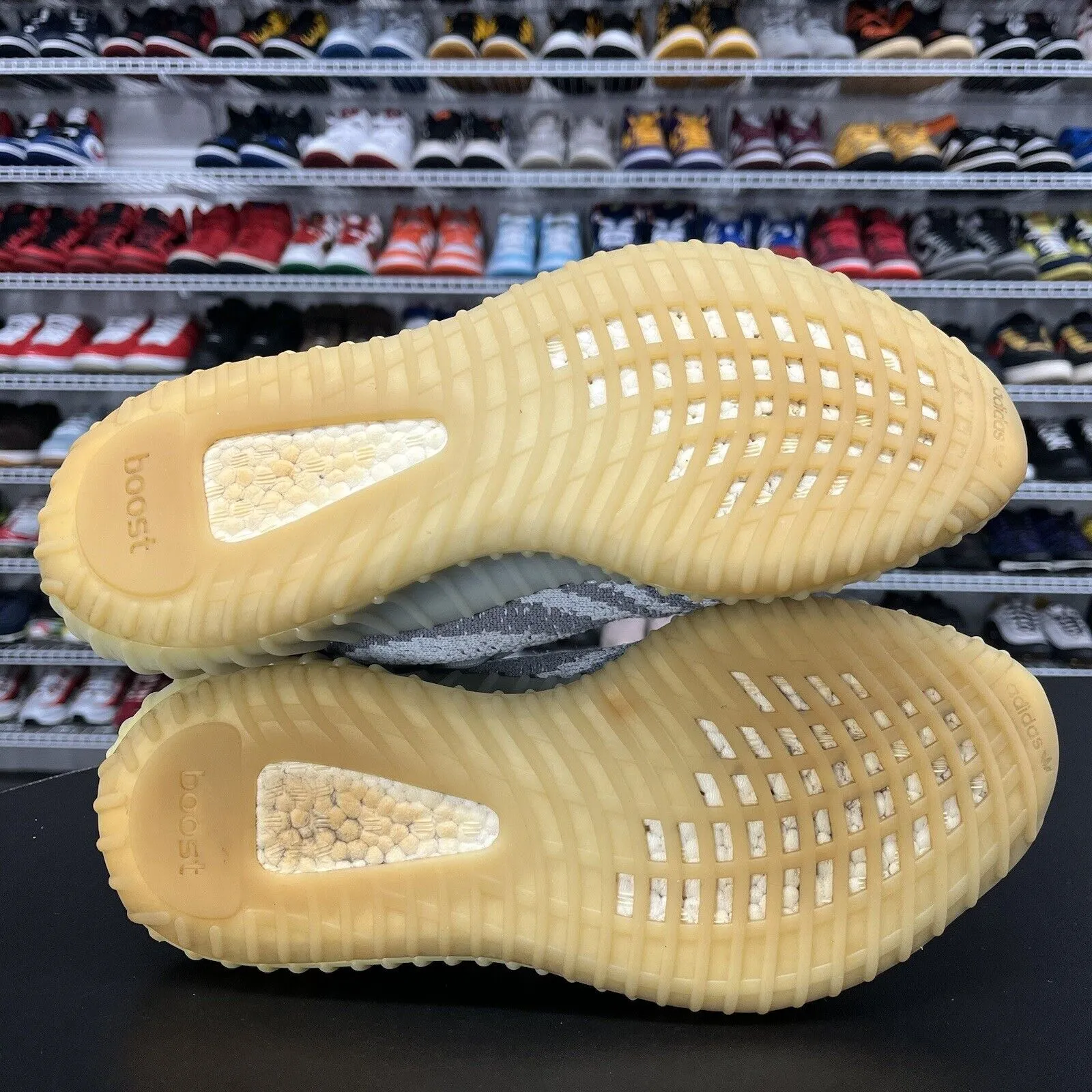 Adidas Nastase Tennis Shoes Adidas Yeezy Boost 350 V2 Blue Tint B37571 Men's Size 10 No Insoles