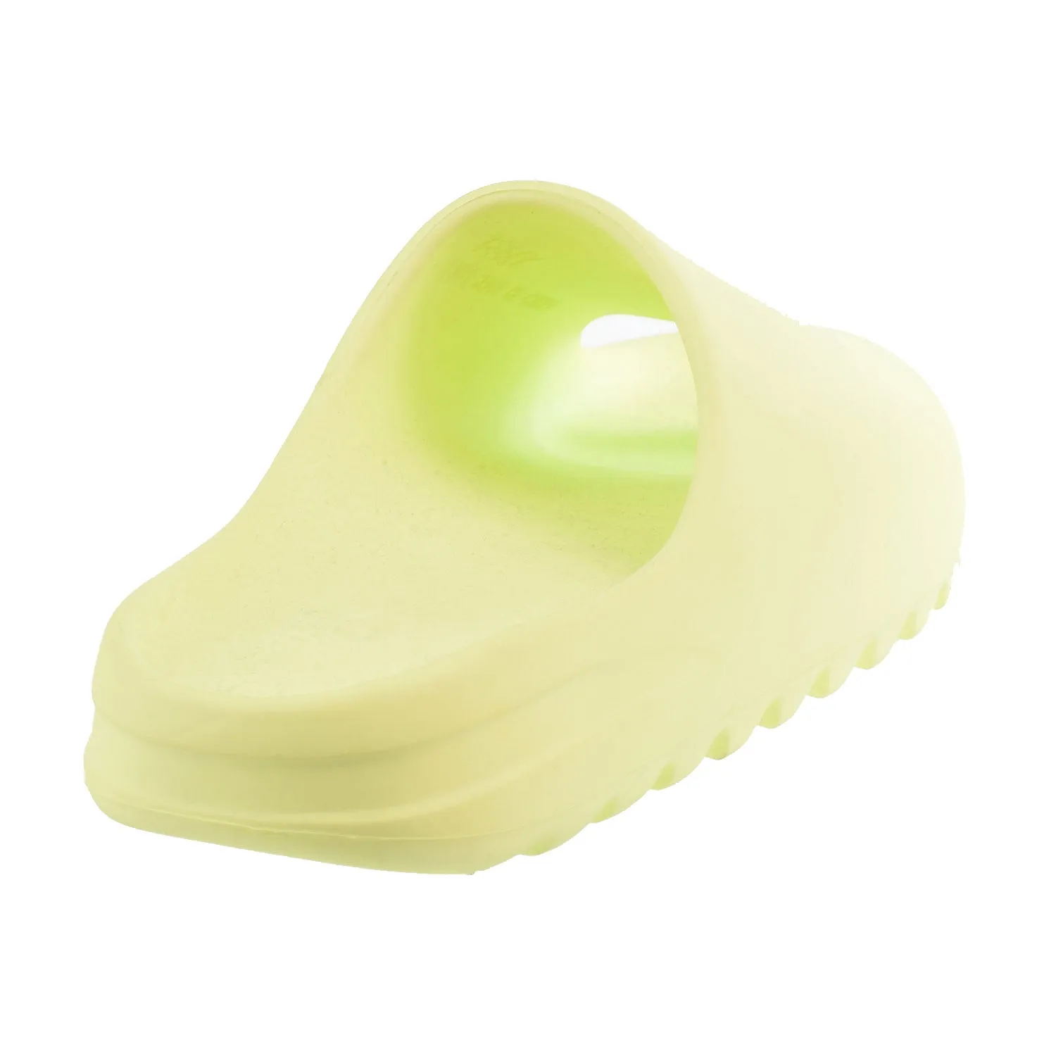 Slides Bloom Supreme Adidas Yeezy Men's Slides Glow Green