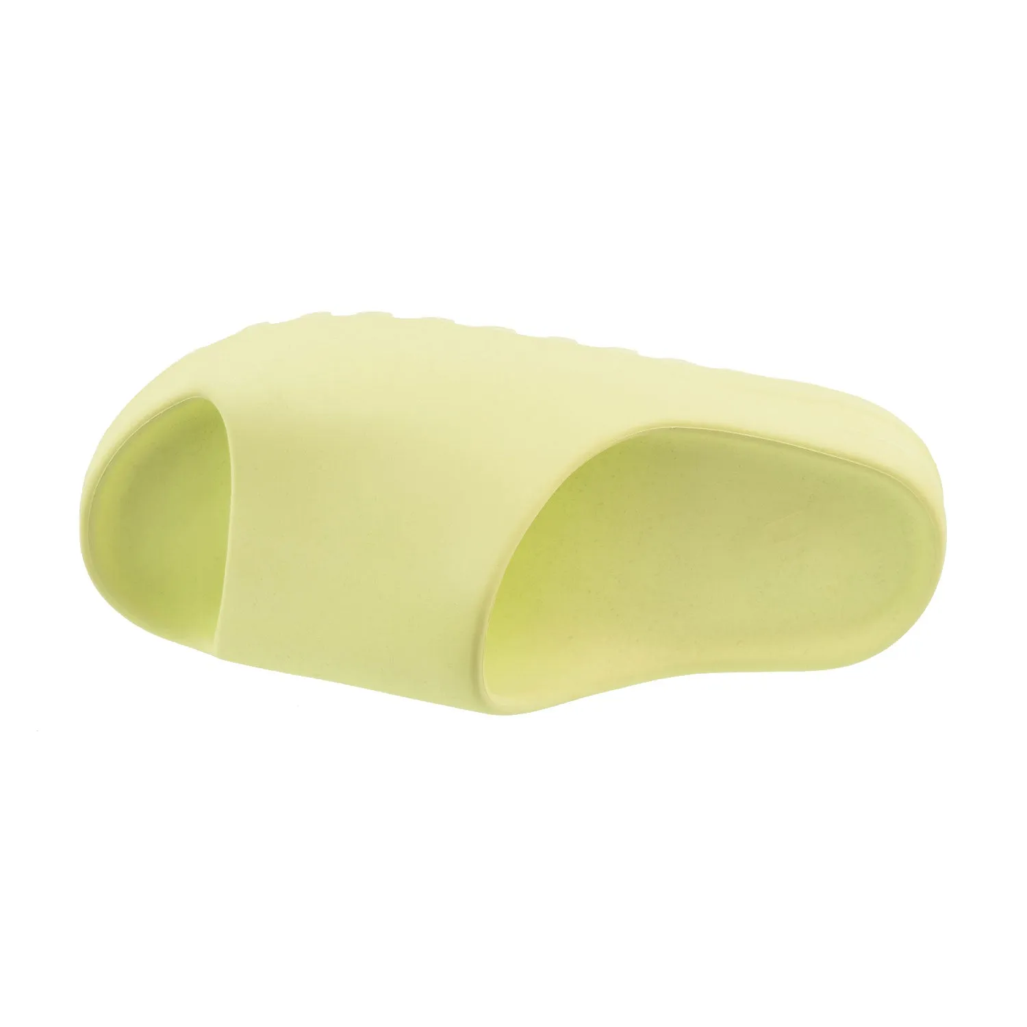 Adidas Yeezy Men's Slides Glow Green Loafer Slippers